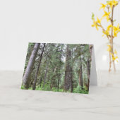 Carte de voeux Rainforest (Fleur jaune)