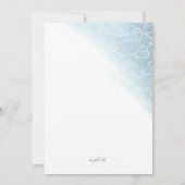 Carte de voeux Raksha Bandhan (Dos)