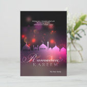 Carte de voeux Ramadan Kareem (Debout devant)