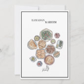 Carte de voeux Ramadan Kareem, carte cadeau (Devant)