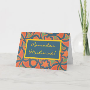 Carte de voeux Ramadan Moubarak