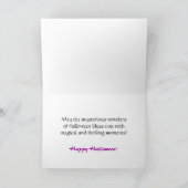 Carte de voeux Ravens Gothic Halloween (Intérieur)