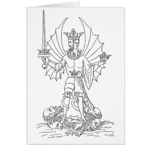 Carte de voeux Rebis Coloring Page