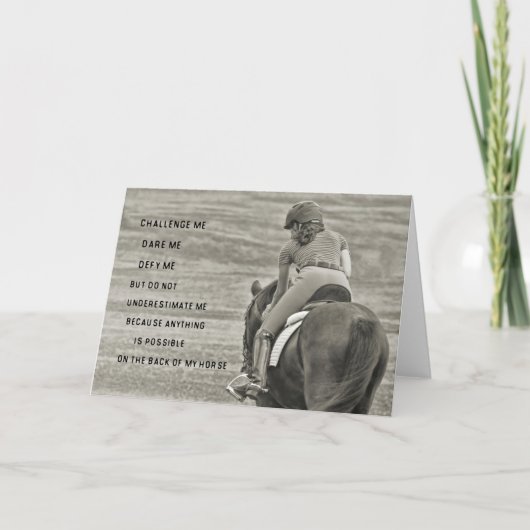 Carte de voeux RÉCOMPENSE SILENCIEUSE (Devant)