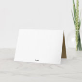 Carte de voeux - Red Bow & Ribbon on Gold (Dos)