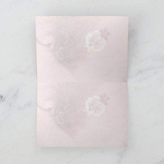 Carte de voeux Red Hibiscus (Intérieur)