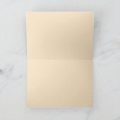 Carte de voeux, Red Rock, Blanc à l'intérieur (Intérieur)