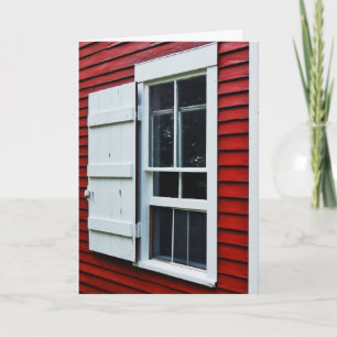 Carte de voeux Red Schoolhouse