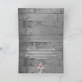 Carte de voeux Red Valentine Hearts Tree (Intérieur)