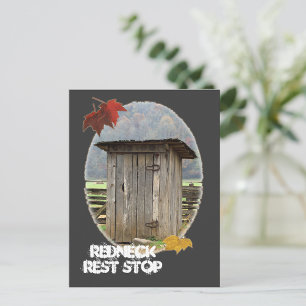 Carte de voeux Redneck Rest Stop