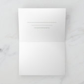 Carte de voeux, réflexions de lac - toute (Intérieur)