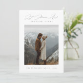 Carte de vœux religieuse avec la photo « Que le ci (Debout devant)