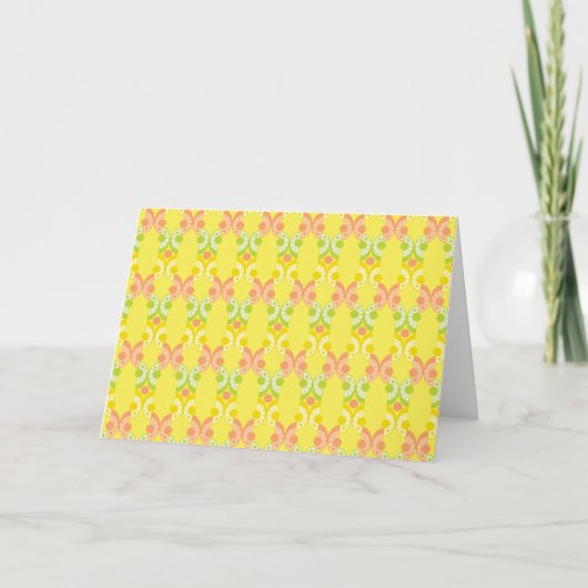 Carte de voeux Retro Citrus (Devant)