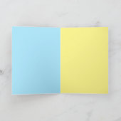 Carte de voeux Rhinbow Rhino Rainbow Green (Intérieur)