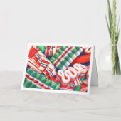 Carte de voeux RIBBON CANDY (Dos)