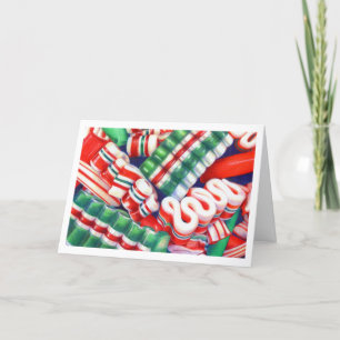 Carte de voeux RIBBON CANDY