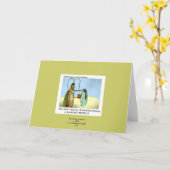 Carte de voeux Roach Motel Funny Cartoon (Fleur jaune)