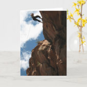 Carte de voeux Rockescalb (Fleur jaune)