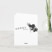 Carte de voeux Roller Derby (Dos)
