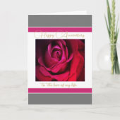 Carte de voeux romantique (Devant)