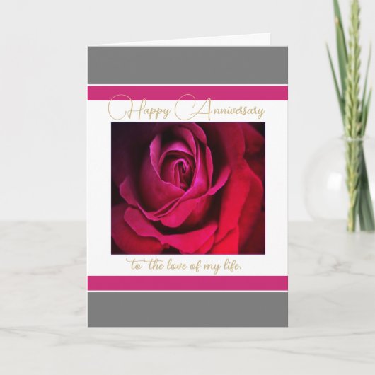 Carte de voeux romantique (Devant)