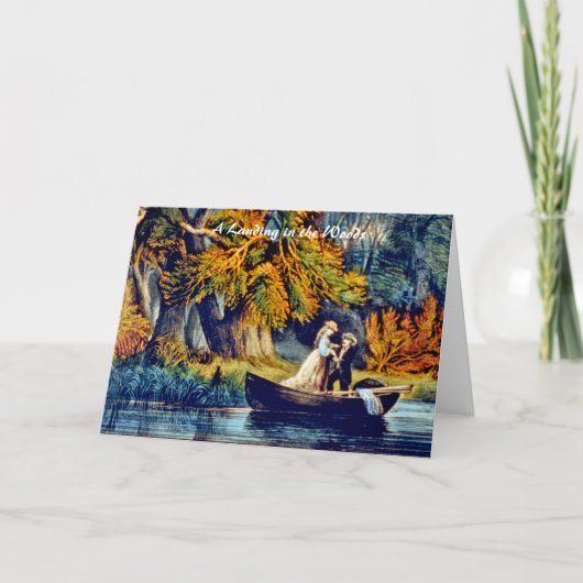 Carte de voeux romantique (Devant)