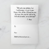 Carte de voeux romantique de séparation (Intérieur)