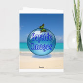 Carte de voeux romantique d'épouse (Dos)