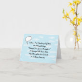 Carte de voeux romantique du jour du compliment (Fleur jaune)