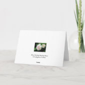 Carte de voeux rose (Dos)
