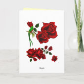 Carte de voeux rose (Dos)