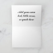 Carte de voeux rose et coccinelle (Intérieur)