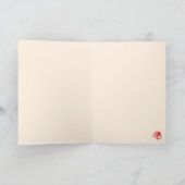 Carte de voeux - Roses Red Ombre (Intérieur)