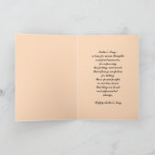 Carte de voeux Roses Rose Jaune (Intérieur)