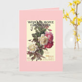 Carte de voeux Rosy (Fleur jaune)