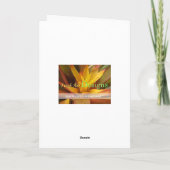 Carte de voeux rouge de joyeux anniversaire de (Dos)