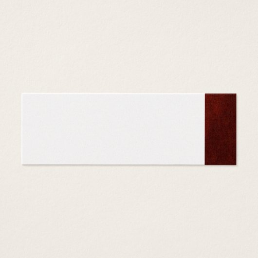 Carte de vœux rouge et blanc de Noël (Devant)