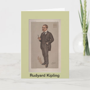 Carte de voeux Rudyard Kipling
