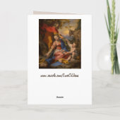 carte de voeux sacrée (Dos)