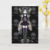 Carte de voeux "Sadie" (Fleur jaune)