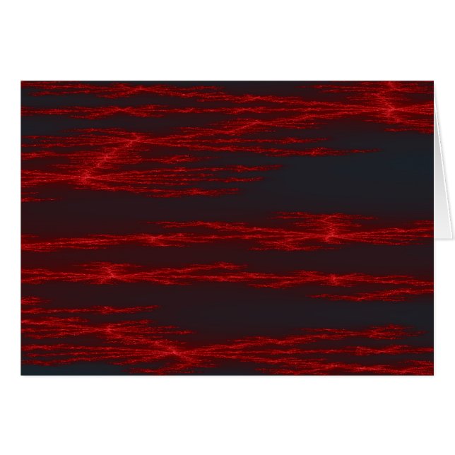 Carte de voeux saignante (Devant horizontal)