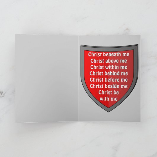 Carte de voeux Saint Patrick (Intérieur)