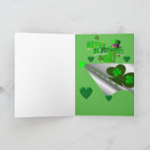Carte de voeux Saint Patrick's Day (Intérieur)
