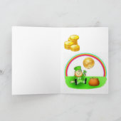 Carte de voeux Saint Patrick's Day (Intérieur)