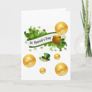 Carte de voeux Saint Patrick's Day