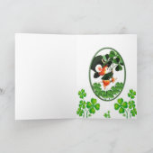 Carte de voeux Saint Patrick's Day (Intérieur)