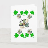 Carte de voeux Saint Patrick's Day (Devant)