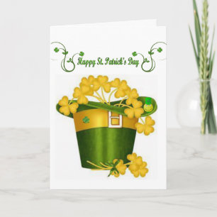 Carte de voeux Saint Patrick's Day