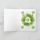 Carte de voeux Saint Patrick's Day (Intérieur)