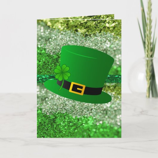 Carte de voeux Saint Patrick's Day (Devant)